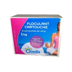OCEDIS Floculant Piscine - Cartouche 1 Kg