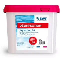 Chlore Choc - Aquachoc 20 - Pastilles - 5kg BWT