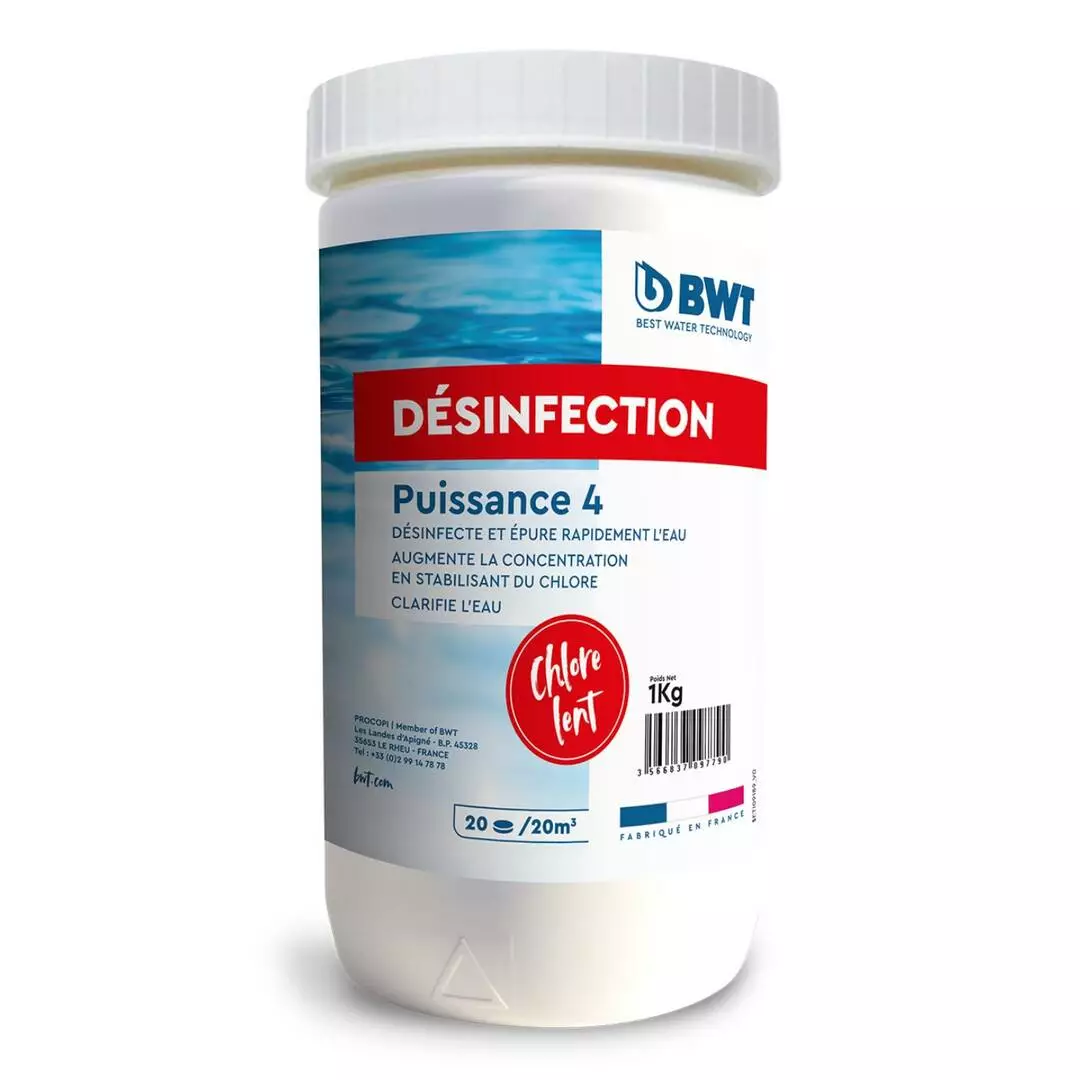 Chlore - Multifonctions - Pastilles 1kg BWT 3 Chlore - Multifonctions - Pastilles 1kg BWT