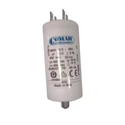 COMAR Condensateur 12,5 μF - Cosses - Pompes Piscine
