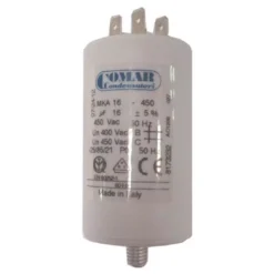 COMAR Condensateur 16 μF - Cosses - Pompes Piscine