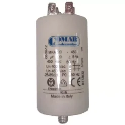 COMAR Condensateur 20 μF - Cosses - Pompes Piscine