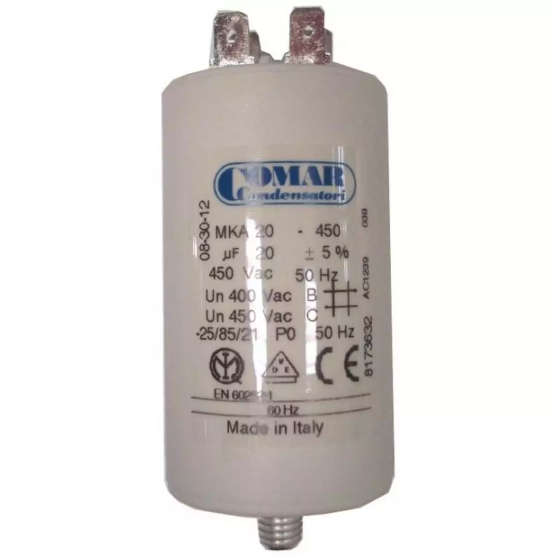 COMAR Condensateur 20 μF - Cosses - Pompes Piscine 3 COMAR Condensateur 20 μF - Cosses - Pompes Piscine