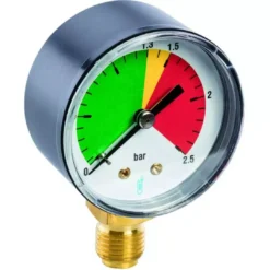 Manomètre - Mano Sec - Radial - Diamètre 50 - 2,5Bar