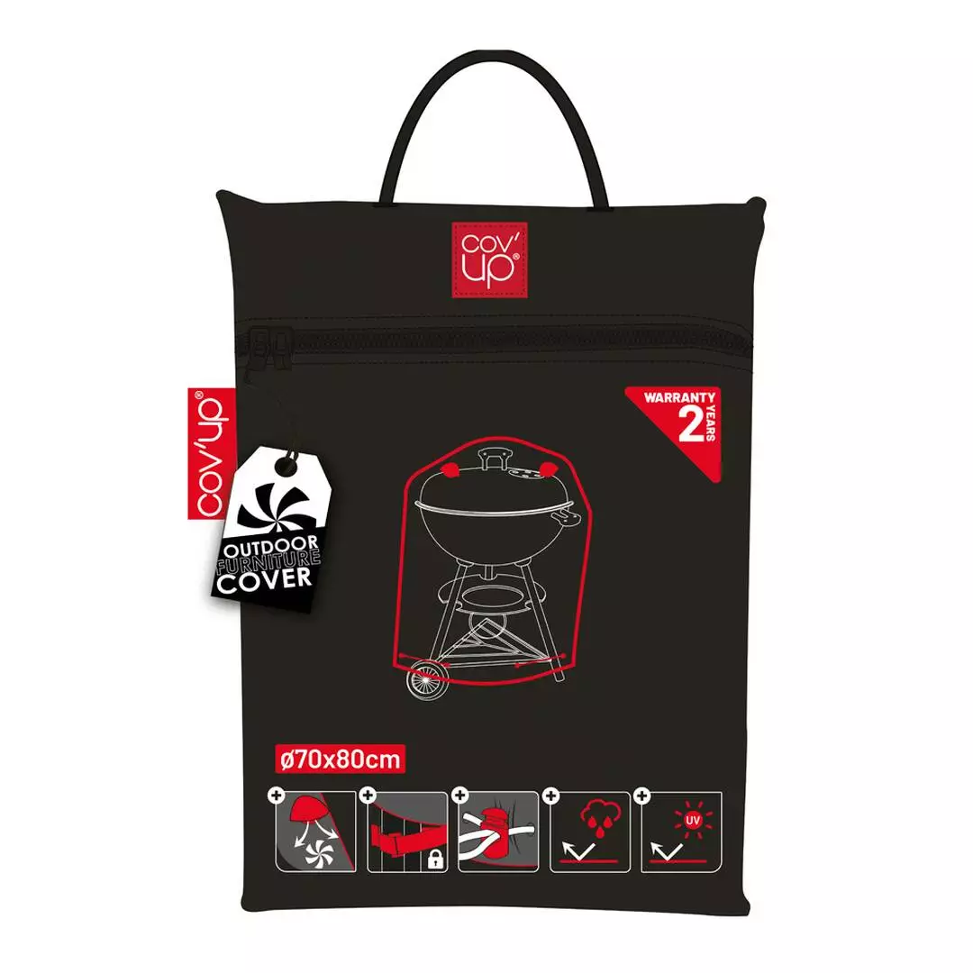 COV'UP By Innov'axe Housse De Barbecue Rond 4 COV'UP By Innov'axe Housse De Barbecue Rond – Image 2