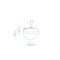 New Garden Ampoule Portable Rechargeable CHERRY Blanc -PISCINEPASCHER Soldes img 903 05 1080