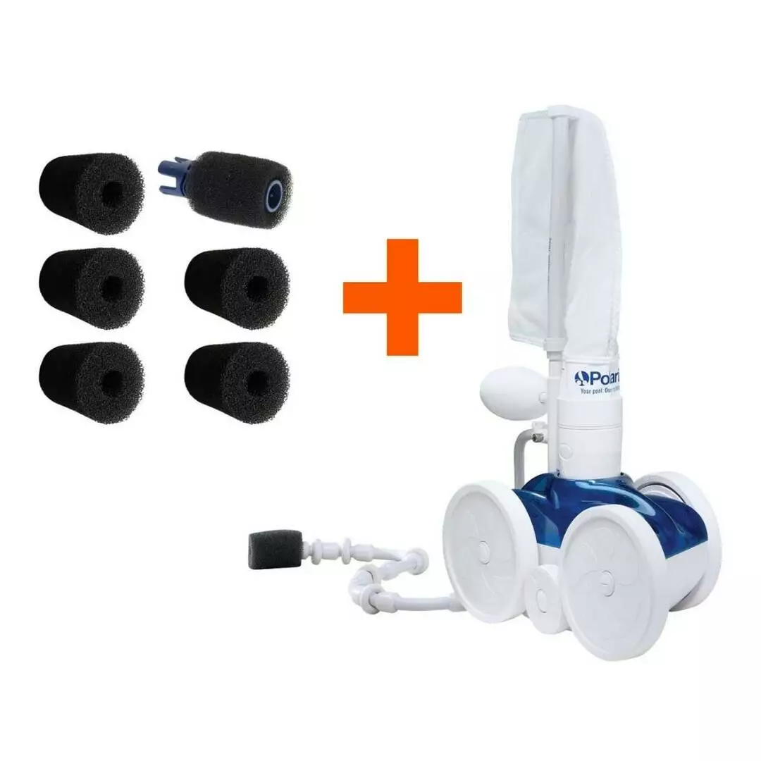 Robot Polaris 280 + Consommable Adaptable : 6 Mousses + 1 Buse 3 Robot Polaris 280 + Consommable Adaptable : 6 Mousses + 1 Buse