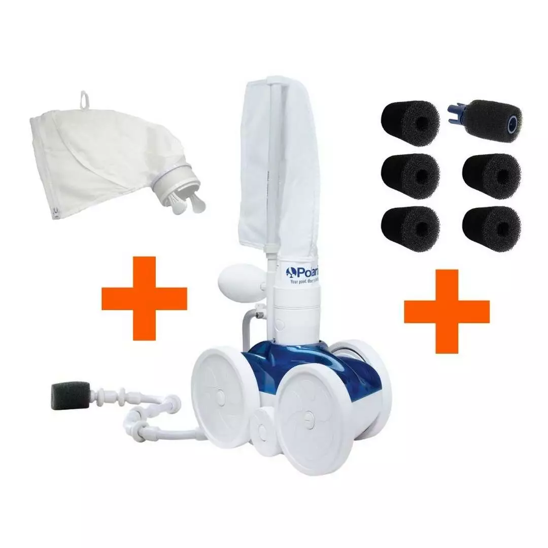 Robot Polaris 280 + Consommable Adaptable 1 Sac + 6 Mousses + 1 Buse 3 Robot Polaris 280 + Consommable Adaptable 1 Sac + 6 Mousses + 1 Buse